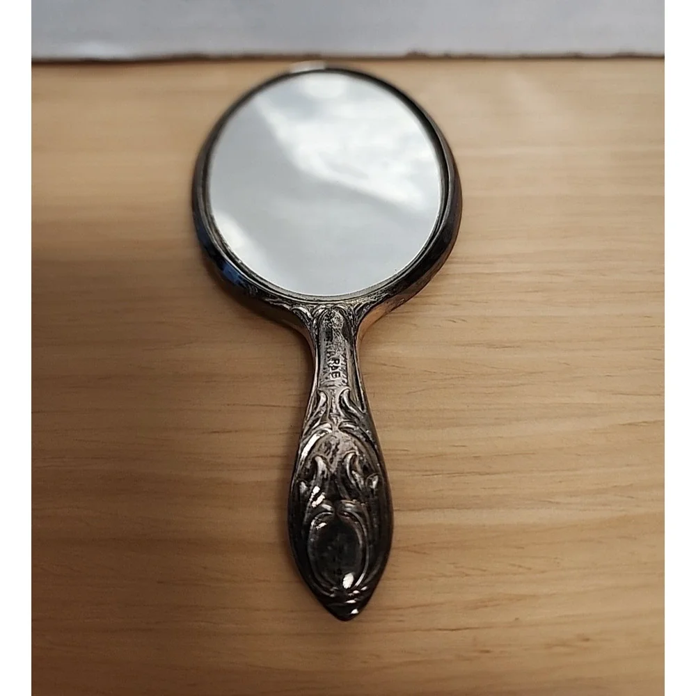 Krewe of Eros 1986 Silver Mirror New Orleans Mardi Gras Krewe Favor fa9551